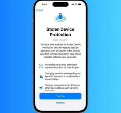 哈尔滨苹果授权维修店分享被盗设备保护功能开启方法 